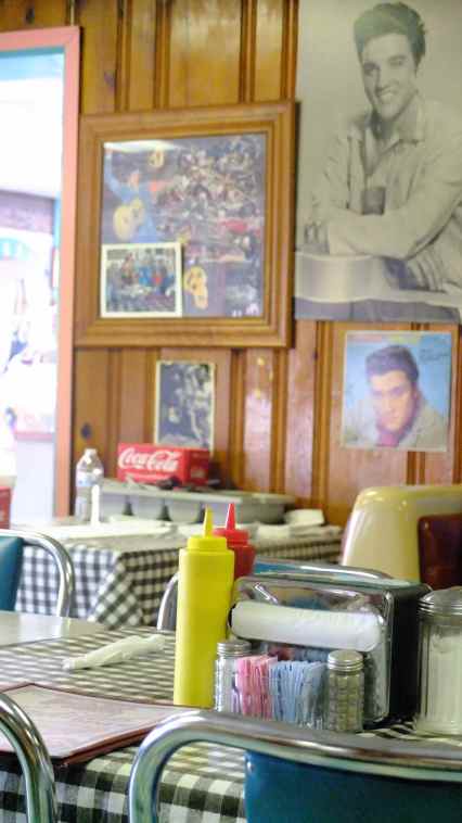 le pink cadillac diner, sans doute les pires hamburgers des Etats-Unis !