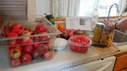 bocaux de condiments